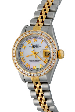 Ladies Rolex Datejust Model 69173 Watch