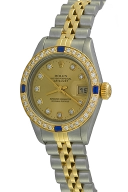Ladies Rolex Datejust Model 69173 Watch