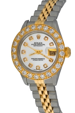 Ladies Rolex Datejust Model 69173 Watch