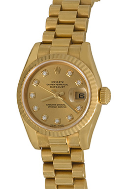 Ladies Rolex President Model 179178 Watch