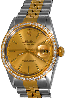 Mens Rolex Datejust Model 16013 Watch