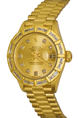 Ladies Rolex President Model 69178 Watch