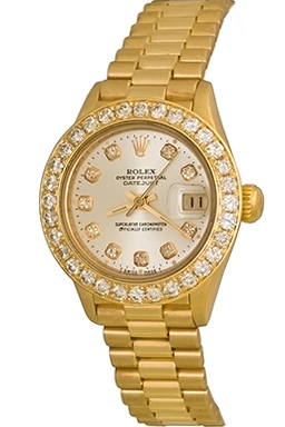 Ladies Rolex President Model 69178 Watch