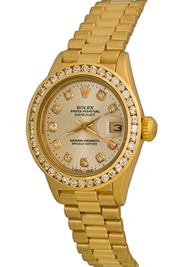 Ladies Rolex President Model 69178 Watch