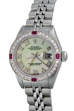 Ladies Rolex Datejust Model 69174 Watch