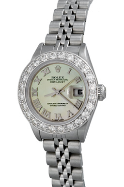 Ladies Rolex Datejust Model 69174 Watch