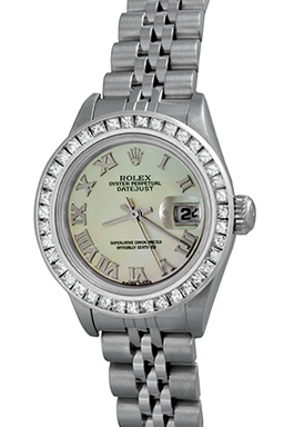 Ladies Rolex Datejust Model 69174 Watch