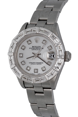 Ladies Rolex Datejust Model 69174 Watch