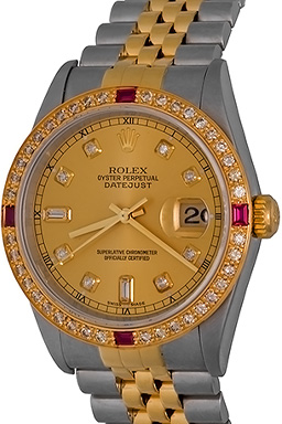 Mens Rolex Datejust Model 16233 Watch