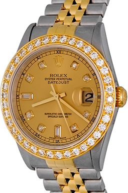 Mens Rolex Datejust Model 16233 Watch