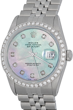 Mens Rolex Datejust Model 16220 Watch