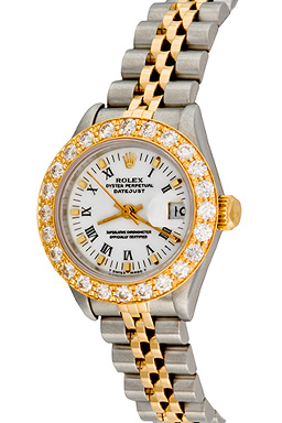 Ladies Rolex Datejust Model 69173 Watch