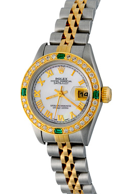 Ladies Rolex Datejust Model 69173 Watch