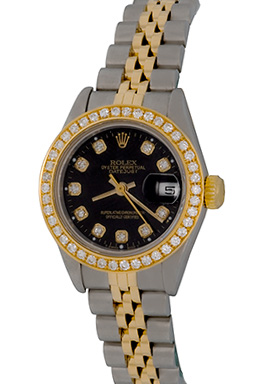 Ladies Rolex Datejust Model 69173 Watch
