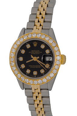 Ladies Rolex Datejust Model 69173 Watch
