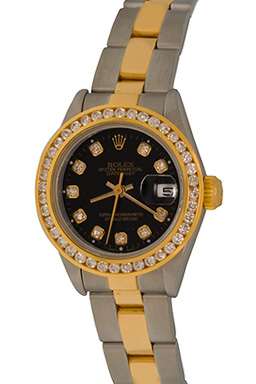 Ladies Rolex Datejust Model 69173 Watch