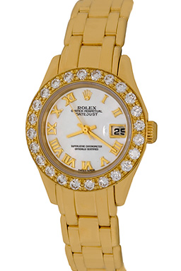 Ladies Rolex Pearlmaster 80318 Watch
