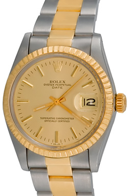 Mens Rolex Date Model 15223 Watch