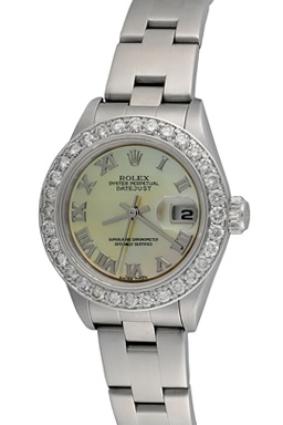 Ladies Rolex Datejust Model 69174 Watch