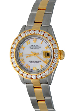 Ladies Rolex Datejust Model 69173 Watch