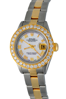 Ladies Rolex Datejust Model 69173 Watch