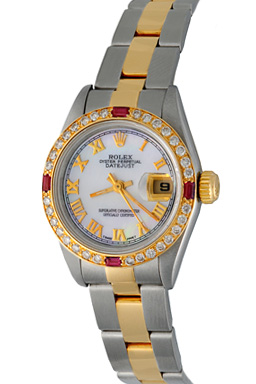 Ladies Rolex Datejust Model 69173 Watch
