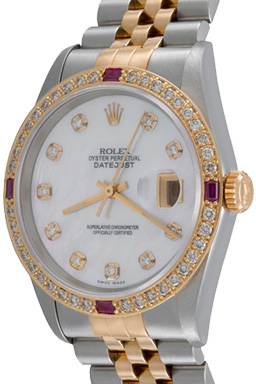 Mens Rolex Datejust Model 16233 Watch