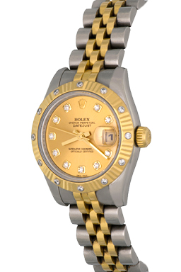 Ladies Rolex Datejust Model 179313 Watch