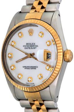Mens Rolex Datejust Model 16013 Watch