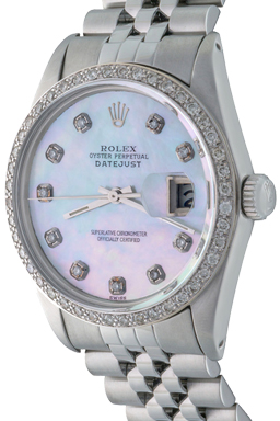 Mens Rolex Datejust Model 16014 Watch