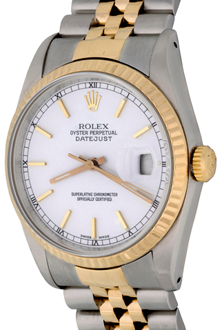 Mens Rolex Datejust Model 16233 Watch