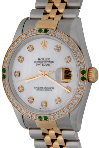 Mens Rolex Datejust Model 16233 Watch
