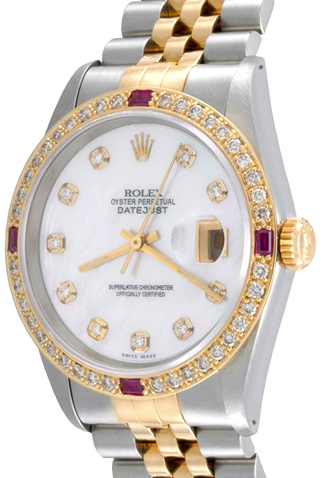Mens Rolex Datejust Model 16013 Watch