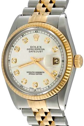 Mens Rolex Datejust Model 16013 Watch