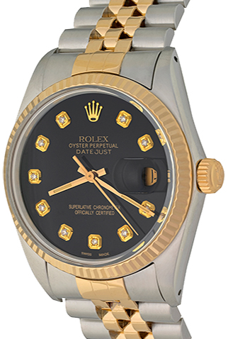 Mens Rolex Datejust Model 16013 Watch