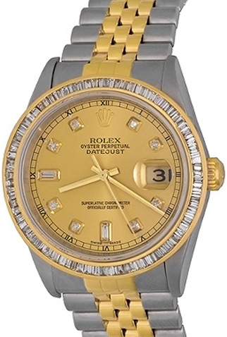 Mens Rolex Datejust Model 16233 Watch
