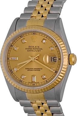 Mens Rolex Datejust Model 16233 Watch