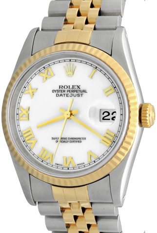 Mens Rolex Datejust Model 16233 Watch