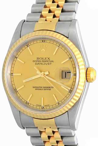Mens Rolex Datejust Model 16233 Watch