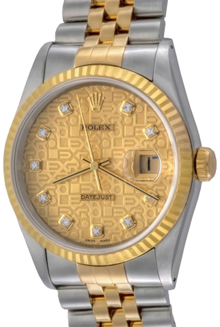 Mens Rolex Datejust Model 16233 Watch