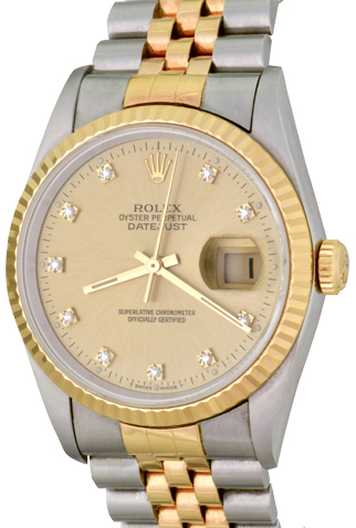Mens Rolex Datejust Model 16233 Watch