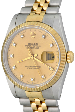 Mens Rolex Datejust Model 16233 Watch