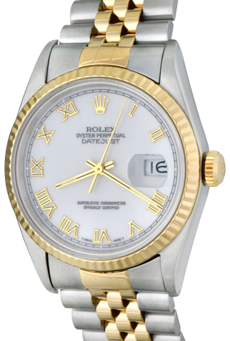 Mens Rolex Datejust Model 16233 Watch