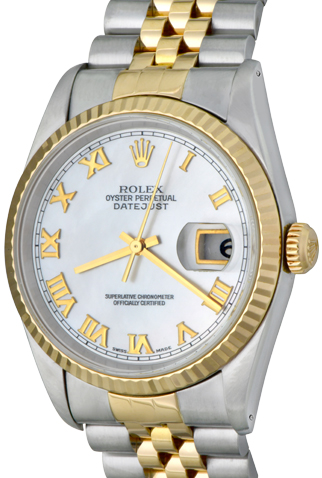 Mens Rolex Datejust Model 16233 Watch