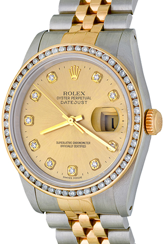 Mens Rolex Datejust Model 16233 Watch