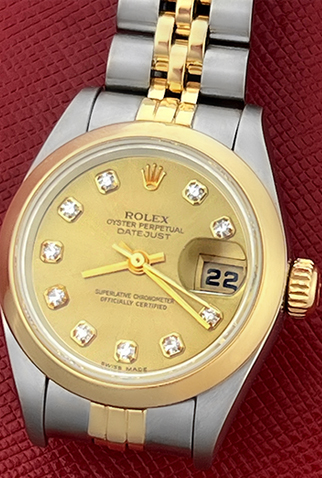 Ladies Rolex Datejust Model 69163 Watch