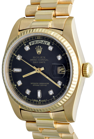Mens Rolex President Day-Date Model 18038 Watch